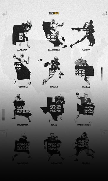 The all-time greatest college football player from each of the 50 states